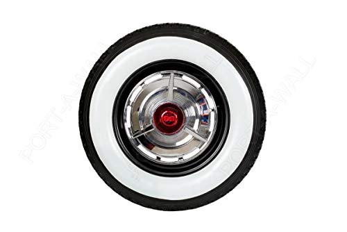PORT-A-WALL American Classic tire Style 15 inch White Tire...