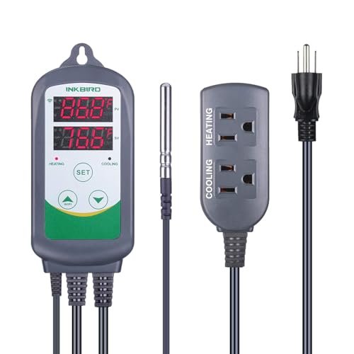 Inkbird WiFi ITC-308 Digital Temperature Controller...