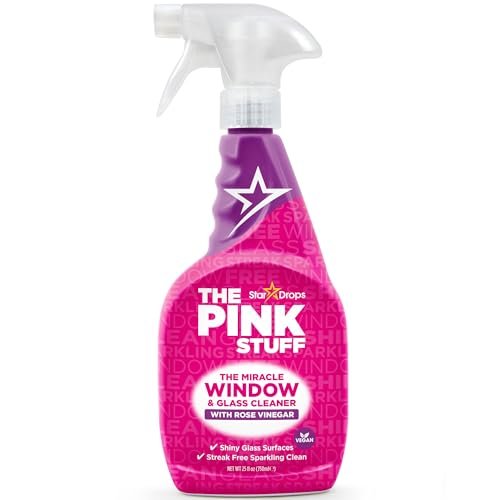 The Pink Stuff Stardrops Miracle Window and Glass Cleaner...