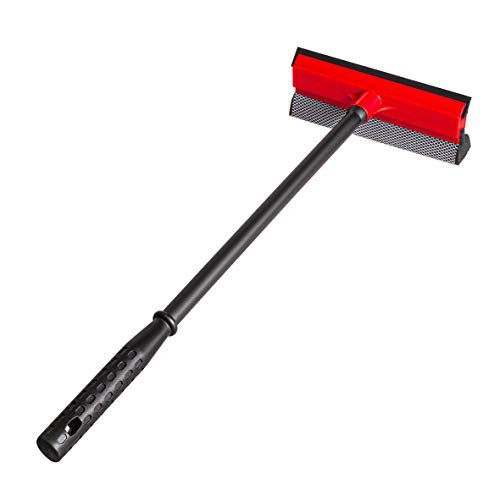 DSV Standard Window Squeegee for Car Windows, 2-in-1 Window...