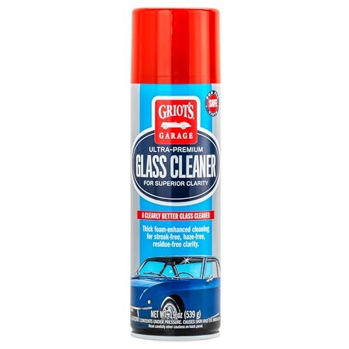 Griot's Garage Ultra-Premium Glass Cleaner, Foaming Aerosol...