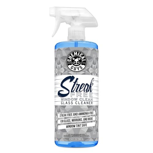 Chemical Guys Streak Free Window Cleaner – Ammonia-Free...