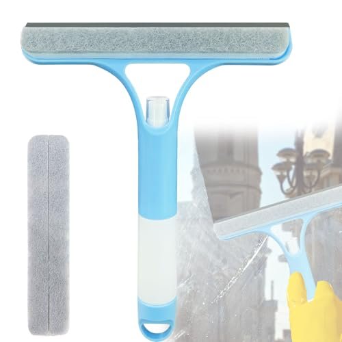 3 in 1 Window Cleaning Scraper,All-Purpose Spray Window...