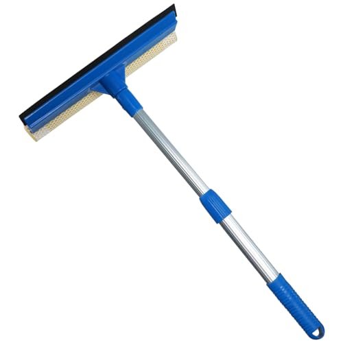 Professional Window Squeegee,2 in 1 Squeegee Window Cleaner...