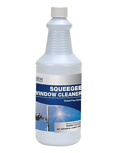 Flo-Kem 3480 Squeegee Window Cleaner - Concentrated Ammonia...