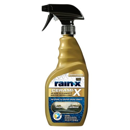 Rain-X 630177SRP Cerami-X Glass Cleaner + Water Repellent,...