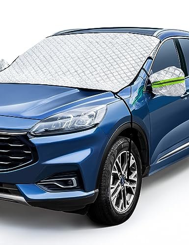 AstroAI Windshield Snow Cover, Windshield Cover for Ice and...