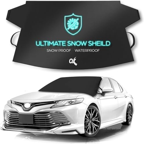 OxGord Windshield Snow Cover Ice Removal Wiper Visor...