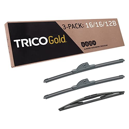 TRICO Gold 3-Piece Driver/Passenger/Rear All-Weather...