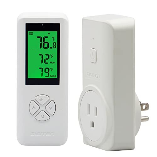 WTC100 Wireless Temperature Controller Digital Plug-in...