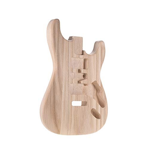 Btuty ST01-TM Unfinished Handcrafted Guitar Body Candlenut...