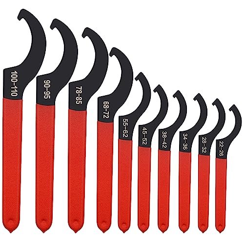 Mdvora 10pcs Coilover Spanner Wrench Set, Coilover Wrench,...