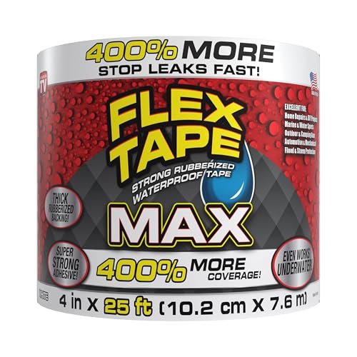 Flex Tape, MAX, Original Thick Flexible Rubberized...