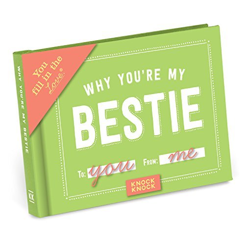 Knock Knock Why You're My Bestie Book Fill in the...
