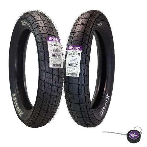 Hoosier Racing MX Tire Set: 130/80-19 FT50 Front &...