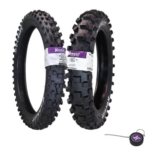 Hoosier Racing MX Tire Set: 80/100-21 MX30S Front &...