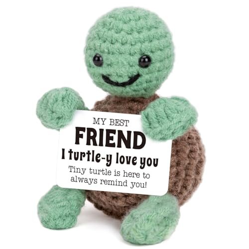 Mini Funny Turtle Best Friend Friendship Gifts for Women...