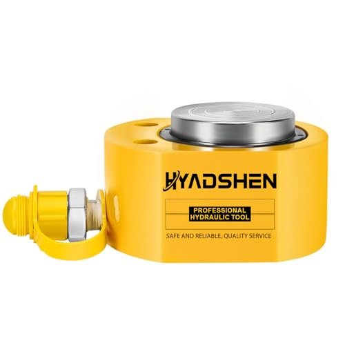HYADSHEN 10Ton Hydraulic Cylinder Jack,Low Profile...