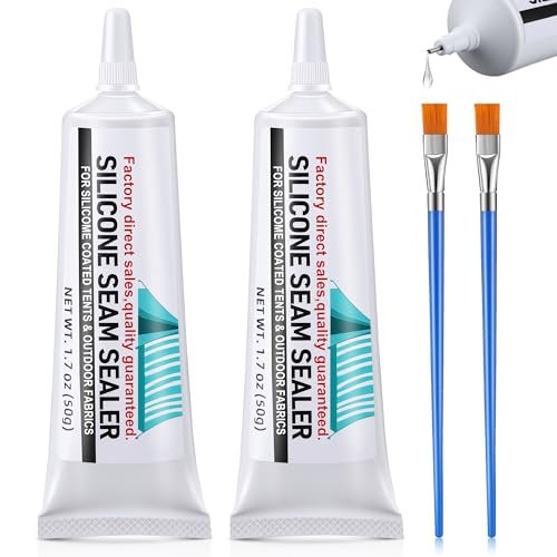 AmazingSpark 2 Pcs Tent Seam Sealer Waterproof Fast Dry...