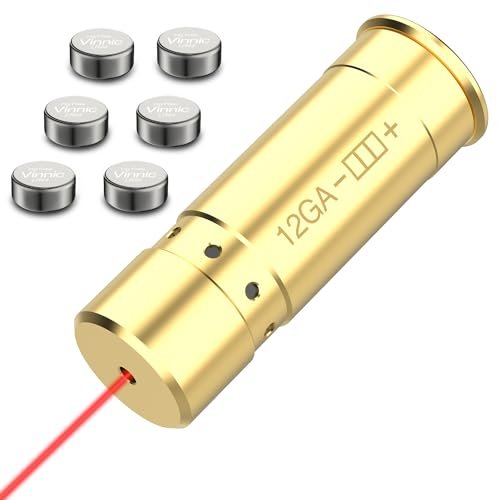 DARKFANG 12 Gauge Laser Bore Sight Easy Sighting Bore...