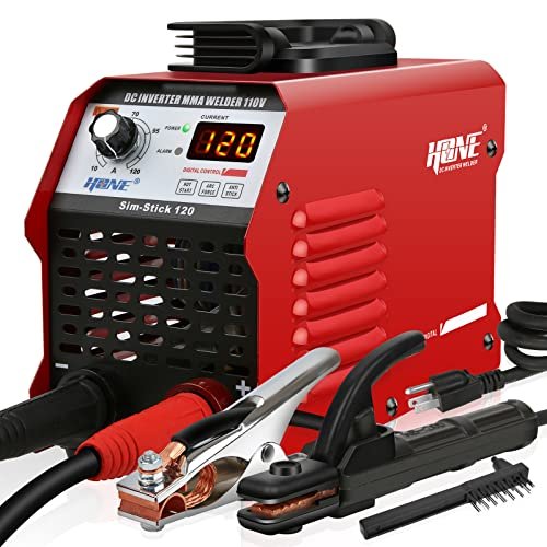 HONE Stick Welder 110V, Actual 120Amp Smart Hot Start Arc...