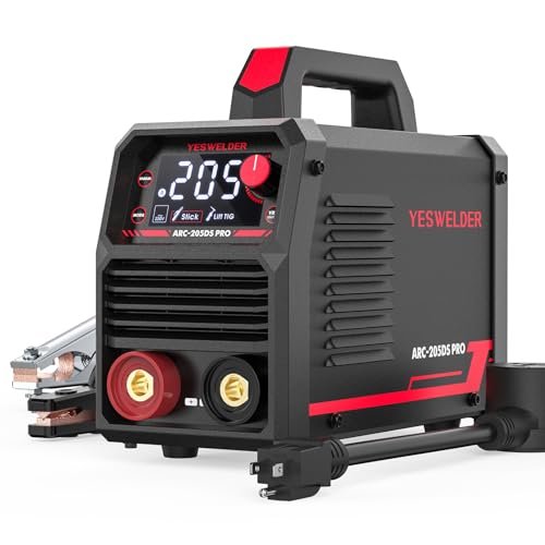 YESWELDER 205Amp Stick Welder Large LED Display, Digital...