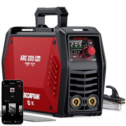 ARCCAPTAIN iControl ARC205 Pro Stick Welder, [APP Control]...