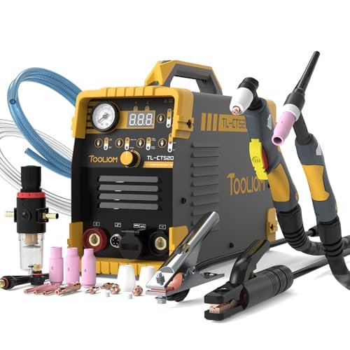TOOLIOM 3 in 1 Cut/TIG/Stick Welder 50A Air Plasma Cutter...