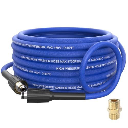 APOWER Pressure Washer Hose 50 FT x 1/4