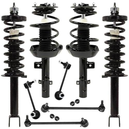 Detroit Axle - 2.4L Struts Sway Bars for 2013-2017 Honda...