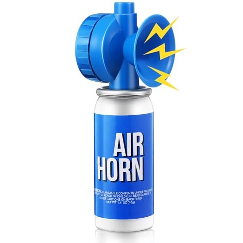 Saillong 1 Pack 1.4oz Marine Boat Air Horn, Loud Air...