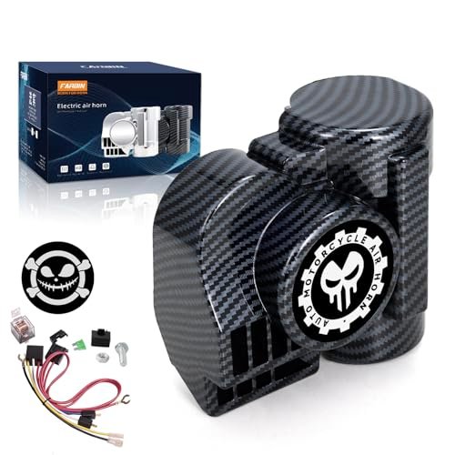 FARBIN Train Horns for Car Motorcycle Truck Air Horn with...
