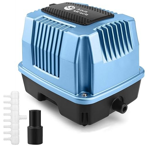 AquaMiracle Super Powerful Linear Air Pump AP-40 Pond...
