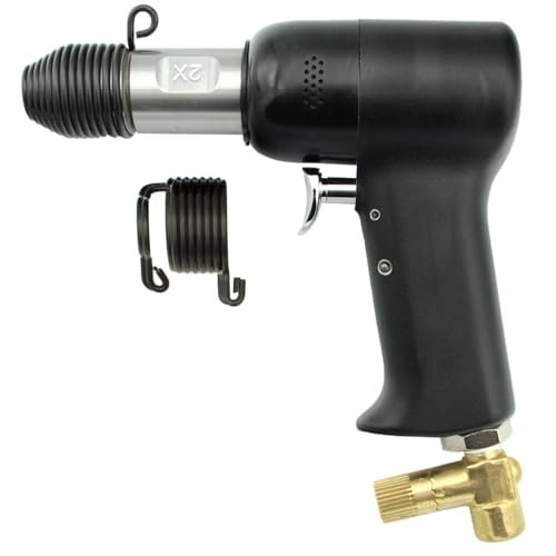 2X Pneumatic Rivet Gun for Solid Rivets, 1/8 inch Rivet...