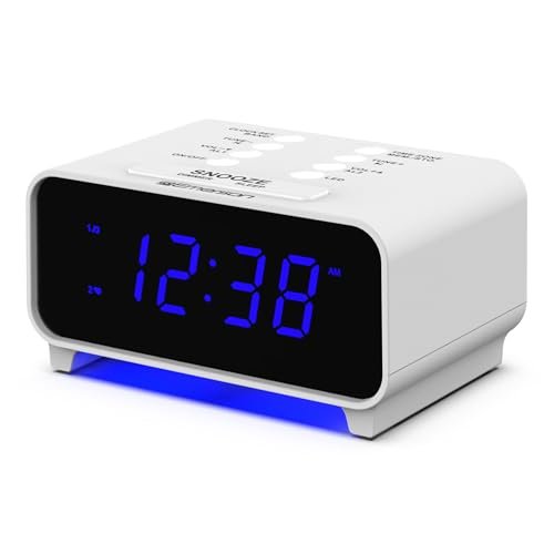 Emerson CKS1500 SmartSet Dual Alarm Clock Radio with AM/FM,...