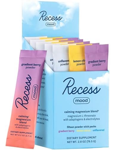 Recess Mood Drink Mix Powder | Sampler Pack | 15ct...