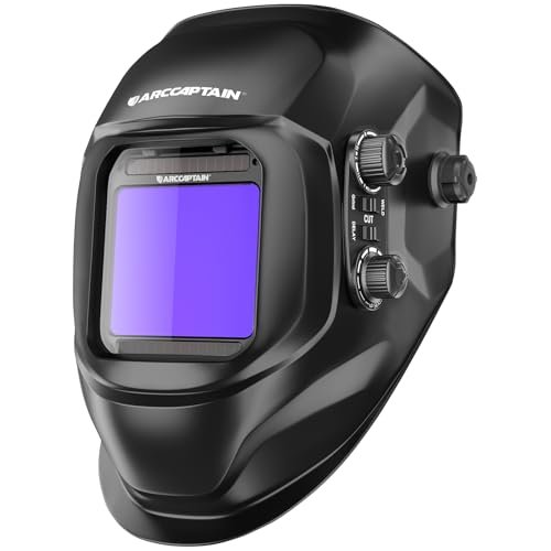 ARCCAPTAIN Welding Helmet Auto Darkening, 3.94