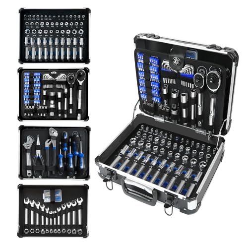 Prostormer Mechanic Tool Set, 240-Pieces Universal...