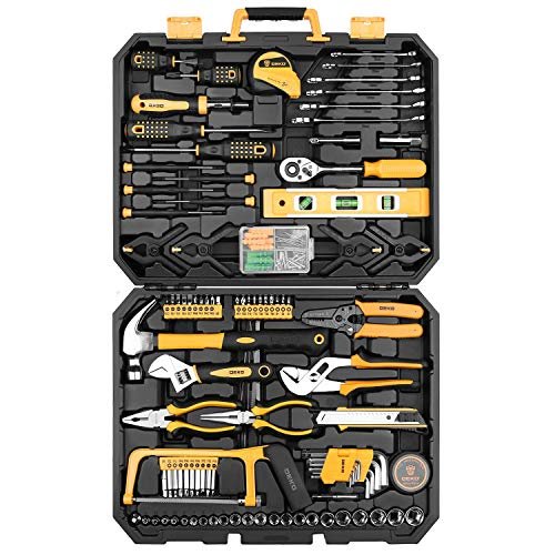 DEKOPRO 228 Piece Socket Wrench Auto Repair Tool...
