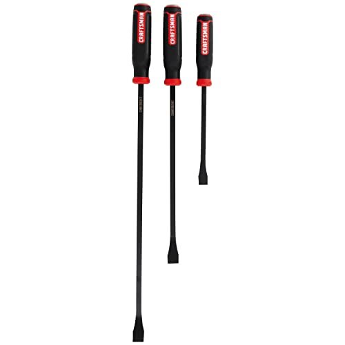 CRAFTSMAN Utility Pry Bar Set, 3 Piece, Includes 12”, 18”...