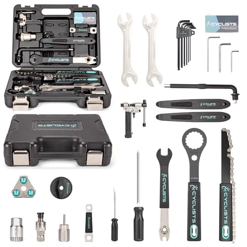 Bike Tool Kit with Storage Case - 22 PCS Bicycle...