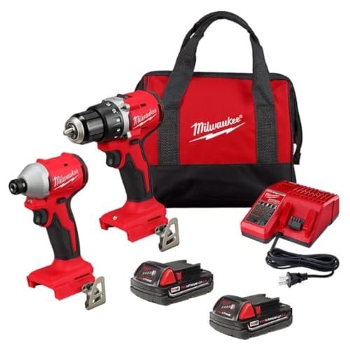 Milwaukee Electric - M18TRADE Compact BRUSHLESS 2-Tool...