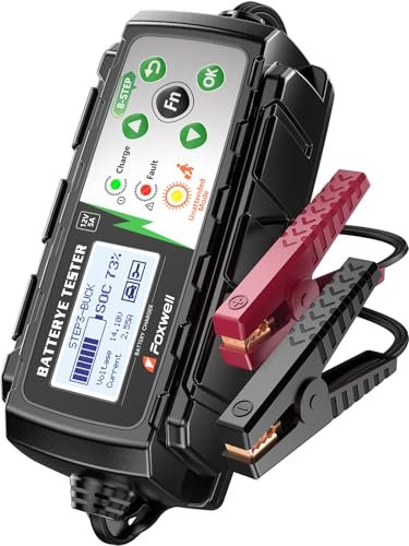 FOXWELL BC521 12V 5A Battery Charger, Tester, Trickle...