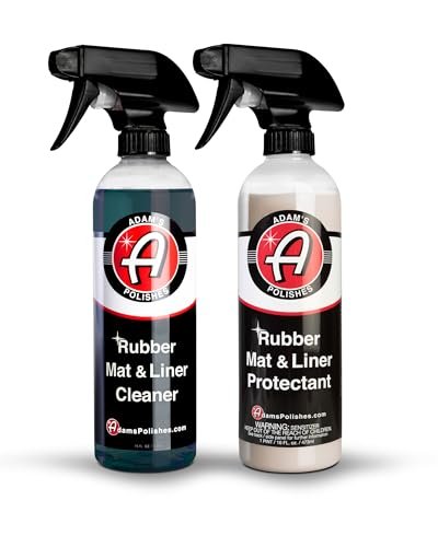 Adam's Polishes Rubber Mat & Liner Protectant (Cleaner &...