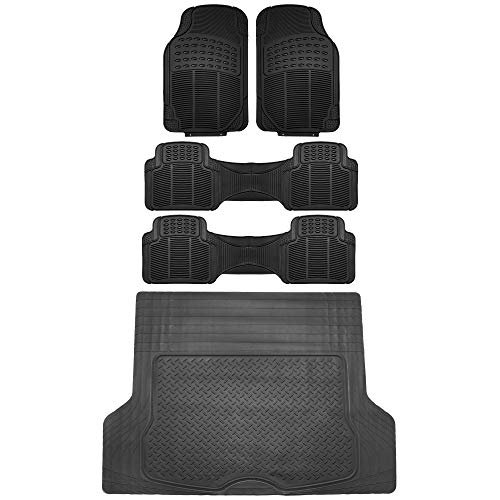 FH Group Climaproof™ Trimmable Non-Slip Vinyl Floor Mats 3...