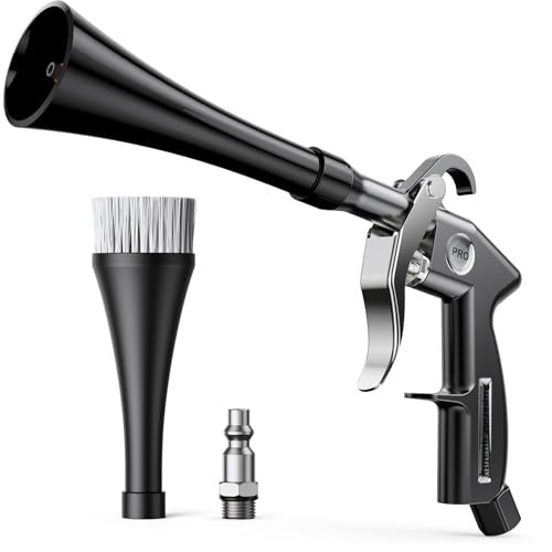 Tornado Car Cleaning Gun Interior Dryer Air Blow Gun,...