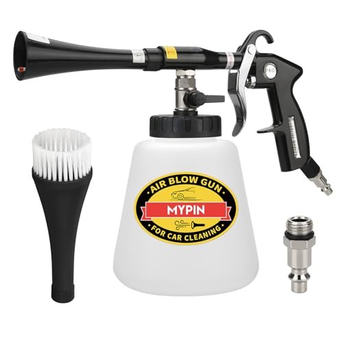 MYPIN Car Cleaning Gun Kit, 6-9.2Bar, High Pressure Air...