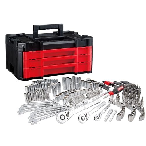 Craftsman 262-Piece Mechanic Tool Set with 3-Drawer...
