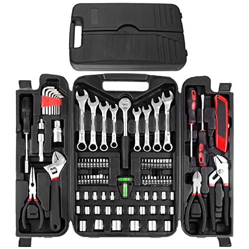 TLGREEN 95 Piece Tool Set, Tool Kit, Mechanics Tool Set,...