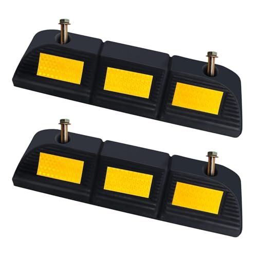 Parking Stopper for Garage Parking Aid 2 Pack Block, Car...